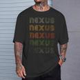Love Heart Nexus グランジ ビンテージスタイル ブラック ネクサス Tシャツ 彼への贈り物