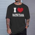 I Love Matsuyama アイラブ松山 Tシャツ 彼への贈り物