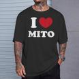 I Love Mito ミト大好き Tシャツ 彼への贈り物