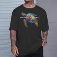 Manuel Antonio コスタリカ ティー ビーチ サーフ バケーション ウミガメ Tシャツ 彼への贈り物