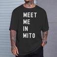 Mito Ibaraki で会いましょう 日本 Tシャツ 彼への贈り物