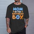 Mom Of The Birthday Boy Dog Lover Family Matching T-Shirt Gifts for Him