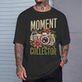 Moment Collector カメラマン カメラ メンズ レディース 写真 Tシャツ 彼への贈り物