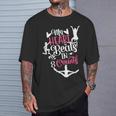 My Heart Beats 8カウント チアリーダー ダンサー チアリーディング Tシャツ 彼への贈り物