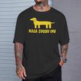 Nagaugiru Inu なが すぎる いぬ Tシャツ 彼への贈り物