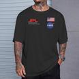 Nasa Jpl The Grand Tourpace Travel Poster Tシャツ 彼への贈り物