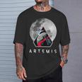 Nasa アルテミスiiミッション月 Tシャツ 彼への贈り物