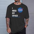 I Need Mypace Nasaケネディスペースセンター Nasaシャツ Tシャツ 彼への贈り物
