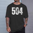 New Orleans 504 Area Code Tシャツ 彼への贈り物