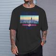 New York Citykyline New York New York City Tシャツ 彼への贈り物