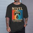 Niños Nivel 8 Años Regalo Cumpleañosideojuegos Gamer Camiseta unisex Regalos para él