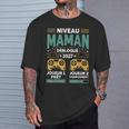 Niveau Maman Débloqué 2027 Annonce Grossesse Maman Geek T-Shirt Cadeaux pour lui