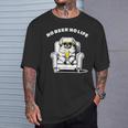No Beer No Life ペキニーズ ビール 酒 犬 おもしろ 面白い ネタ 笑える 飲み会 Tシャツ 彼への贈り物