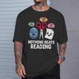 Nothing Beats Reading Rock Paper Scissors Book Lover T-Shirt Gifts for Him
