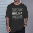 Nyc Bronx バンダナスタイル アンティーク調tシャツ Tシャツ 彼への贈り物