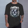 Papa Bär Atertag -Atertagsgeschenk Opa Papa Bear T-Shirt Geschenke für Ihn