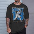 Player Number 2024 World Champion Max Muncy Los Angeles Tシャツ 彼への贈り物