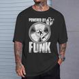 Powered By Funk Music 70年代 & 80年代 ビニール Tシャツ 彼への贈り物