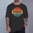 Prince 名称 レトロ・ヴィンテージ・サンセット 限定版 Tシャツ 彼への贈り物