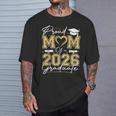 Proud Mom Of A 2026 Graduate Senior 2026 Gold Vibes T-Shirt Gifts for Him