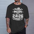 Proud Mom Of A 2026 Senior Soccer Graduate T-Shirt Gifts for Him