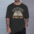 Retired 2026 A New Chapter Begins Floral Book Retirement T-Shirt Gifts for Him