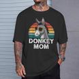 Retro Donkey Mom Sunglasses Cool Mom Retro Vibes Cool T-Shirt Gifts for Him