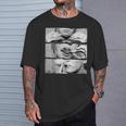 Roll It Lick Itmoke It マリファナポットウィードメンズtシャツ Tシャツ 彼への贈り物