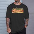 Romakyline & Italia Retrotripes Recuerdo De Roma Italia Camiseta unisex Regalos para él