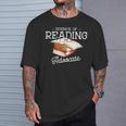 Science Of Reading Advocate Books Literature Book Reader T-Shirt Gifts for Him