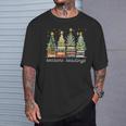 Seasons Readings All Booked For Christmas Book Reading Lover T-Shirt Gifts for Him