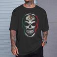 Skull Mexican Flag Mexicopraytyleintage Tシャツ 彼への贈り物