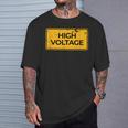 Snirt 高電圧tシャツ 高電圧 高電圧 Tシャツ 彼への贈り物