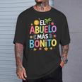 Spagnolo El Abuelo Más Bonito Festa Del Papà Nonno Maglietta Regalos para él