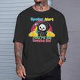 Spoiler Alert You're All Gonna Die Rainbow Cute Grim Reaper Tシャツ 彼への贈り物