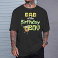 Spongebobquarepants Papà Del Compleanno Ragazzo Maglietta Regalos para él