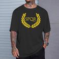 Spqrパープルローマ帝国 Tシャツ 彼への贈り物