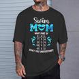 Swim Mom Swimming Mom Of A Swimmer Mother T-Shirt Gifts for Him Swim Mom Swimming Mom Of A Swimmer Mother T-Shirt Gifts for Him