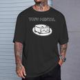 Tofu Mental Cat とうふメンタルねこ おもしろ ゆるかわ かわいい ギフト 猫好き Tシャツ 彼への贈り物