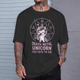 Too Cute To Die Death メタルユニコーン Tシャツ 彼への贈り物
