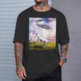 Ufo 誘拐ユニコーン Tシャツ 彼への贈り物