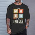 I Use Math In Real Life 面白い 数学者 先生 学生 Tシャツ 彼への贈り物