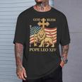 Vatican Pope Leo Xiv God Bless Pope Leo Xiv Tシャツ 彼への贈り物