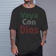 Vaya Con Dios Go With God Walk With God インスピレーションtシャツ 長袖tシャツ Tシャツ 彼への贈り物
