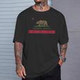 Vintage California Republic Flag ビンテージ・スタイルカリフォルニア共和国旗 Tシャツ 彼への贈り物