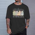 Wildflower Just One More Chapter Owl Book Lover Reader T-Shirt Gifts for Him