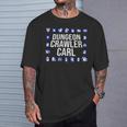 Women's DCC Logo With Marquee Icons Book Series T-Shirt Gifts for Him