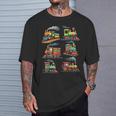 Züge Für Jungen Dampflokomotive Zug Für Kleinkind Jungen T-Shirt Geschenke für Ihn