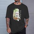 おにぎり猫カワイイ-アニメ弁当アート Tシャツ 彼への贈り物
