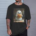 かわいい ハンバーガー おばけ 食べる ハンバーガー ハロウィン 食べ物 恋人 Tシャツ 彼への贈り物
